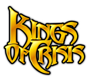 Kings of Crisis logo by Tom Bruton