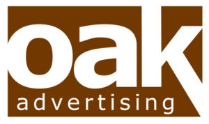 Oak Advertising logo by Tom Bruton