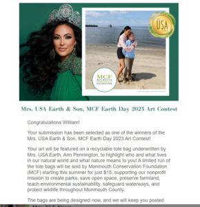 Earth Day eblast by Tom Bruton
