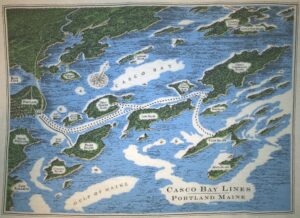 Casco Bay t-shirt by Tom Bruton