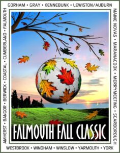 Falmouth Fall Classic t-shirt by Tom Bruton