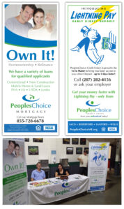 PeoplesChoice CU signs by Tom Bruton