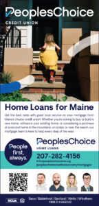 PeoplesChoice print ad for Portland Month;y